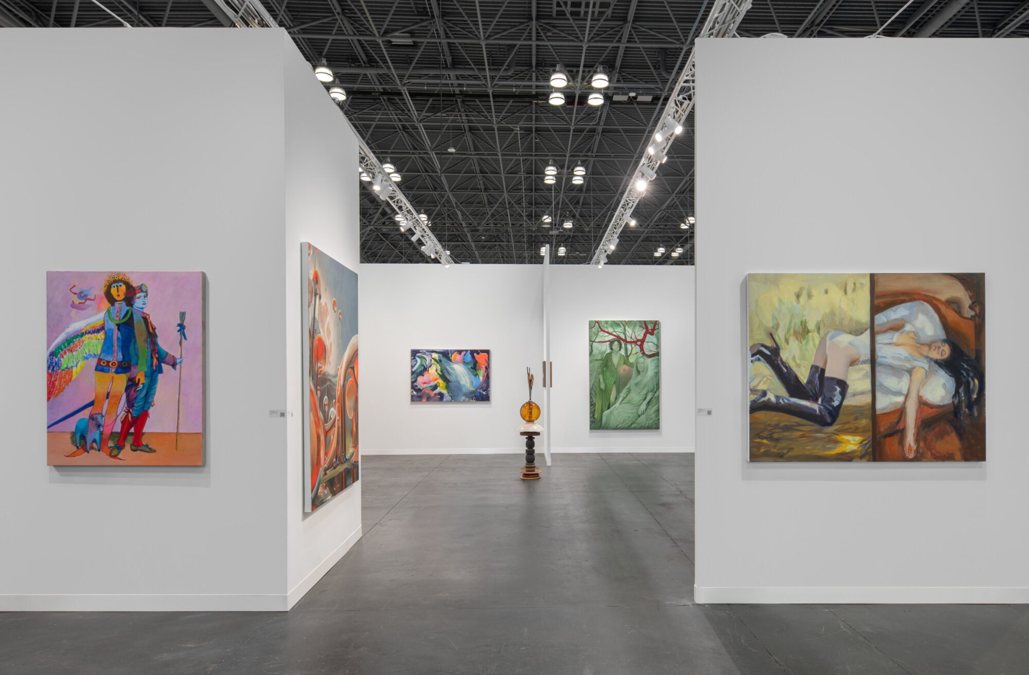 Anat Ebgi installation at The Armory Show, New York, 2025