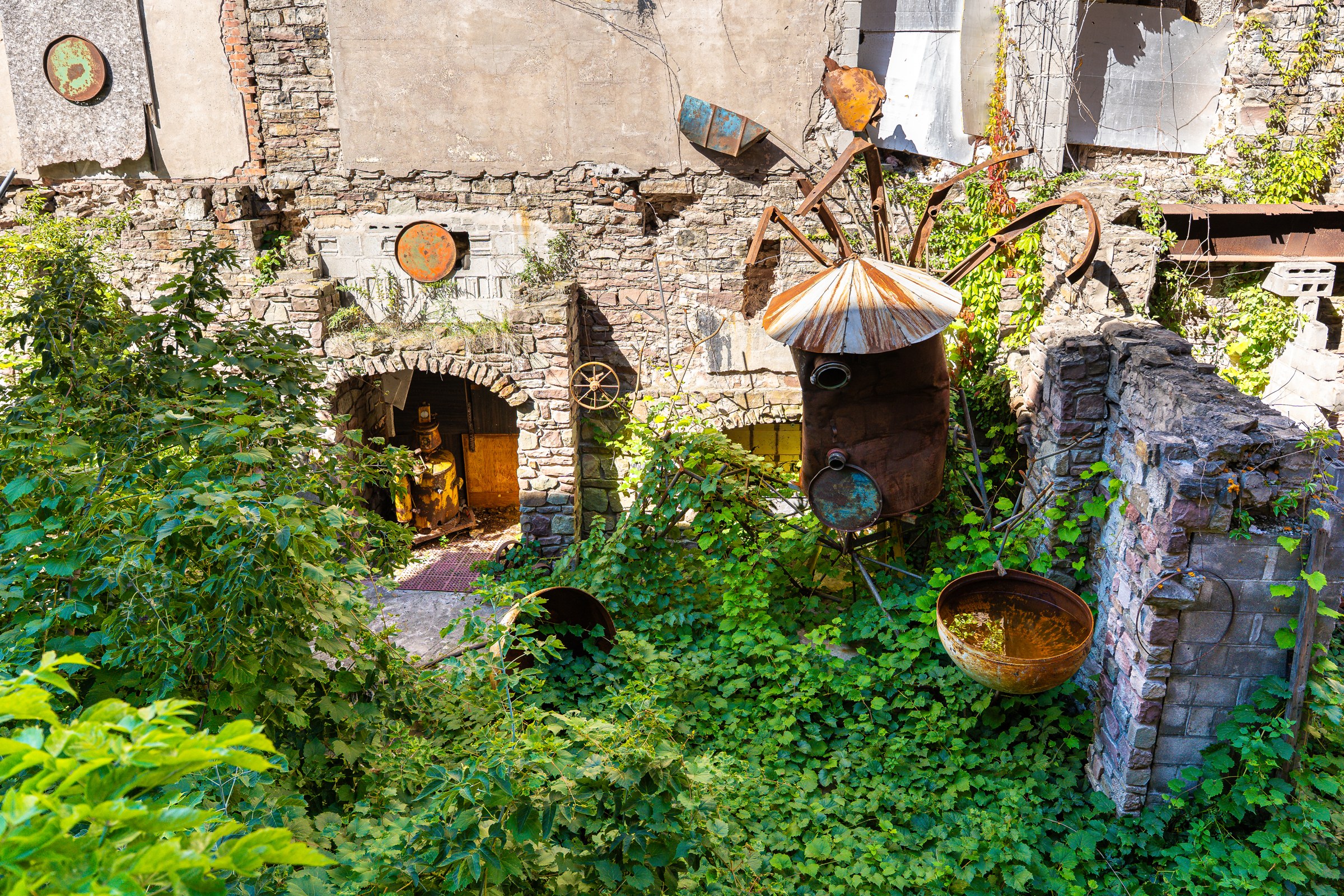 Scott Hocking’s installation at the Medina Theater, Medina Triennial